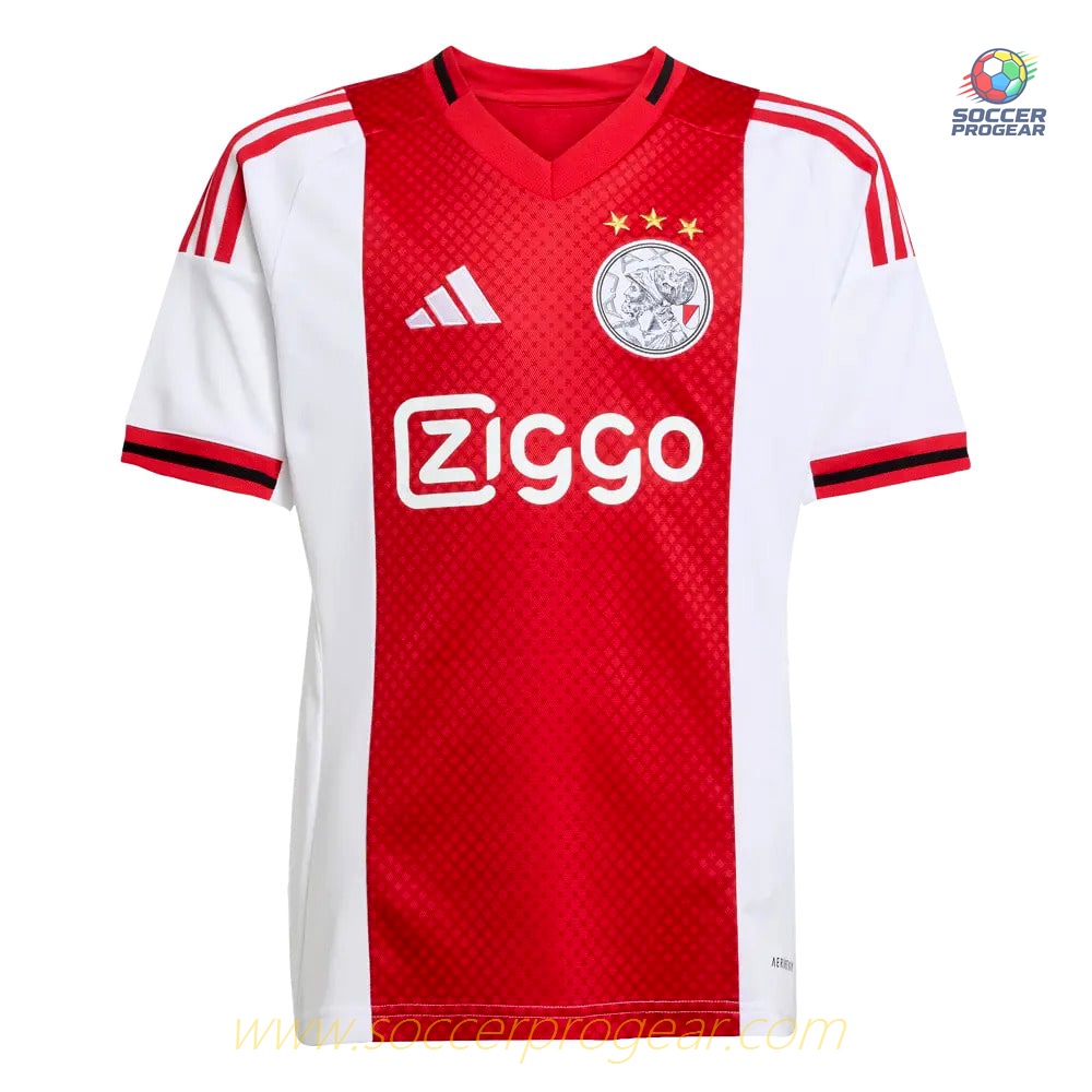 Ajax Home Children's Football Shirt 2025-2026 Season