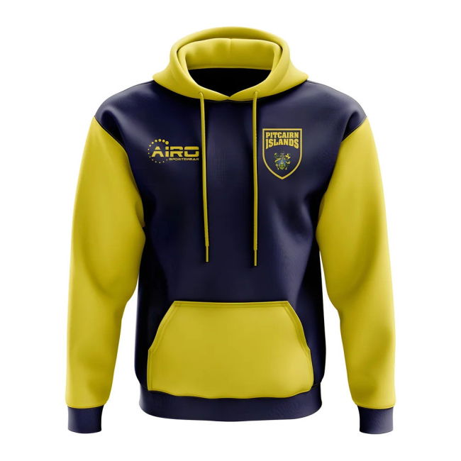 Team Pitcairn Islands Concept Country Football Hoody (Navy)