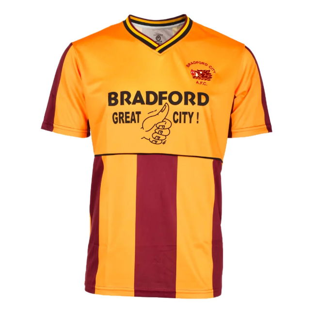 1987-1988 Bradford City Home Retro Shirt (Your Name) | Must-Have
