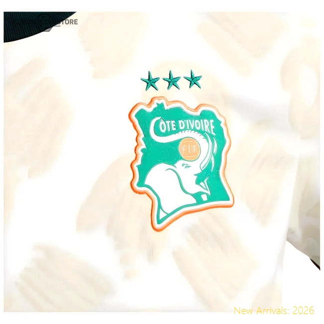 Premium Ivory Coast 20242025 Away Jersey Aeroready Classic