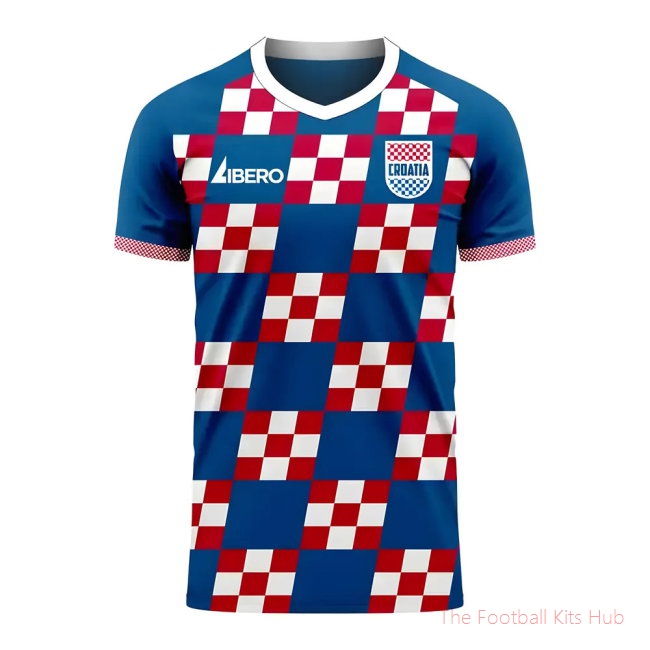 [JED] Croatia 2025/26 Away Football Kit (Libero)