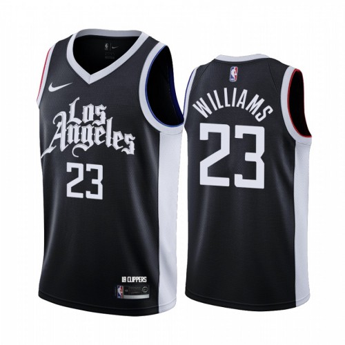 Nike Clippers Black Angeles Clippers #23 Jersey - Affordable