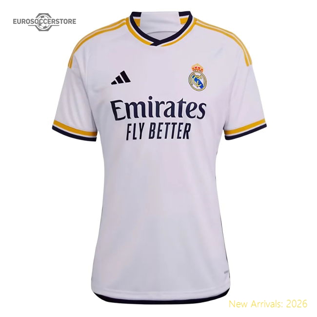Luxury 2023-2024 Real Madrid First Jersey (ladies) (bellingham 5)