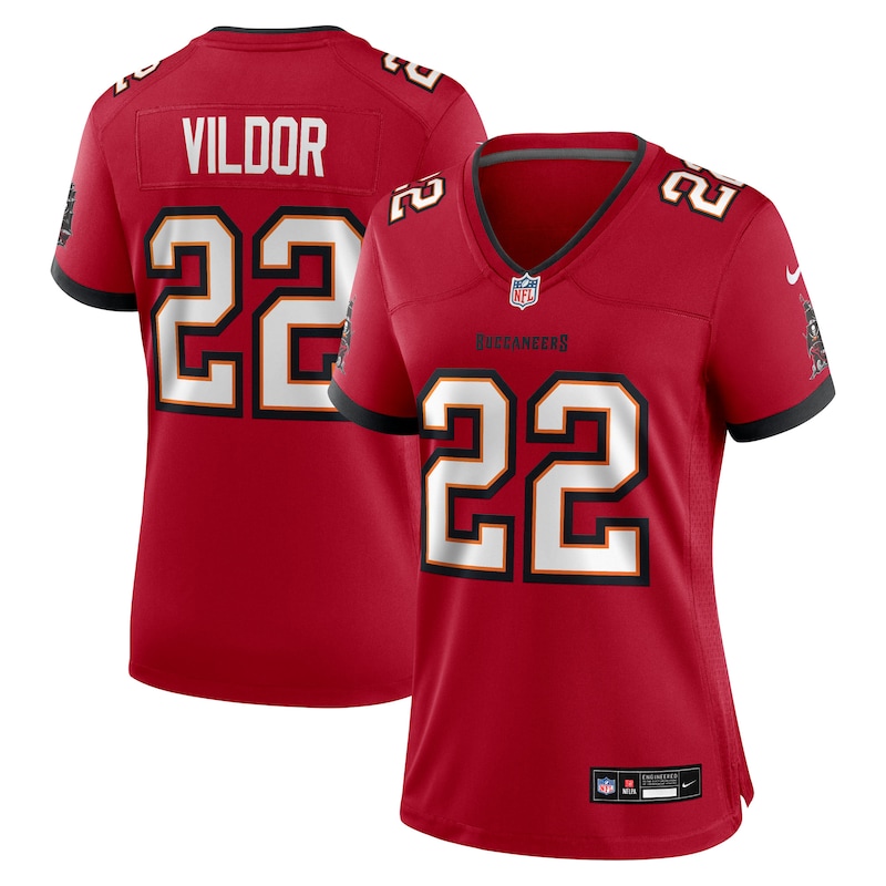 None Kindle Vildor Record-Breaker TB Buccaneers Top-Grade Jersey