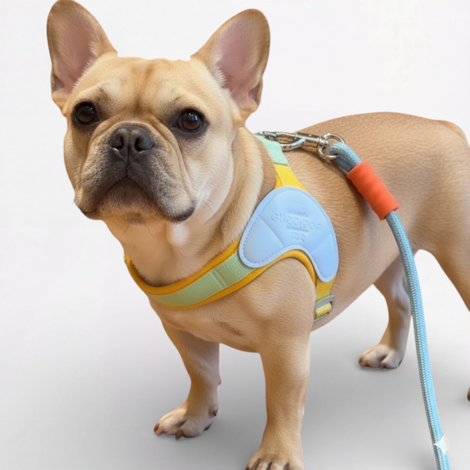 French Bulldog Breezypaws Frenchie Harness Leash Set – Y Shape