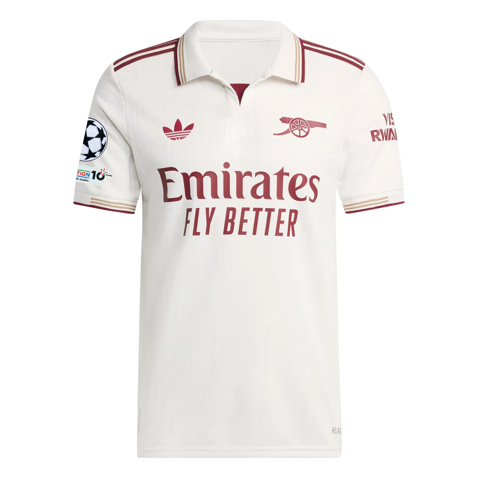 Arsenal Russo 2025-2026 UCL Third Jersey – Authentic Shirt