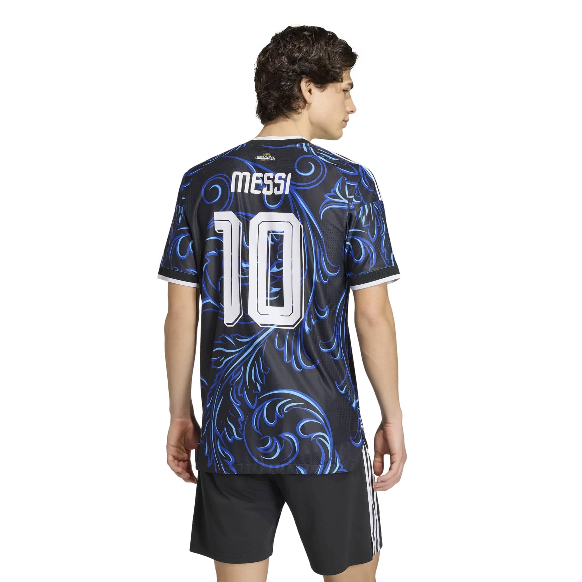 [SJH] Lionel Messi #10 Argentina National Team 2026 Away Authentic Player Jersey - Black