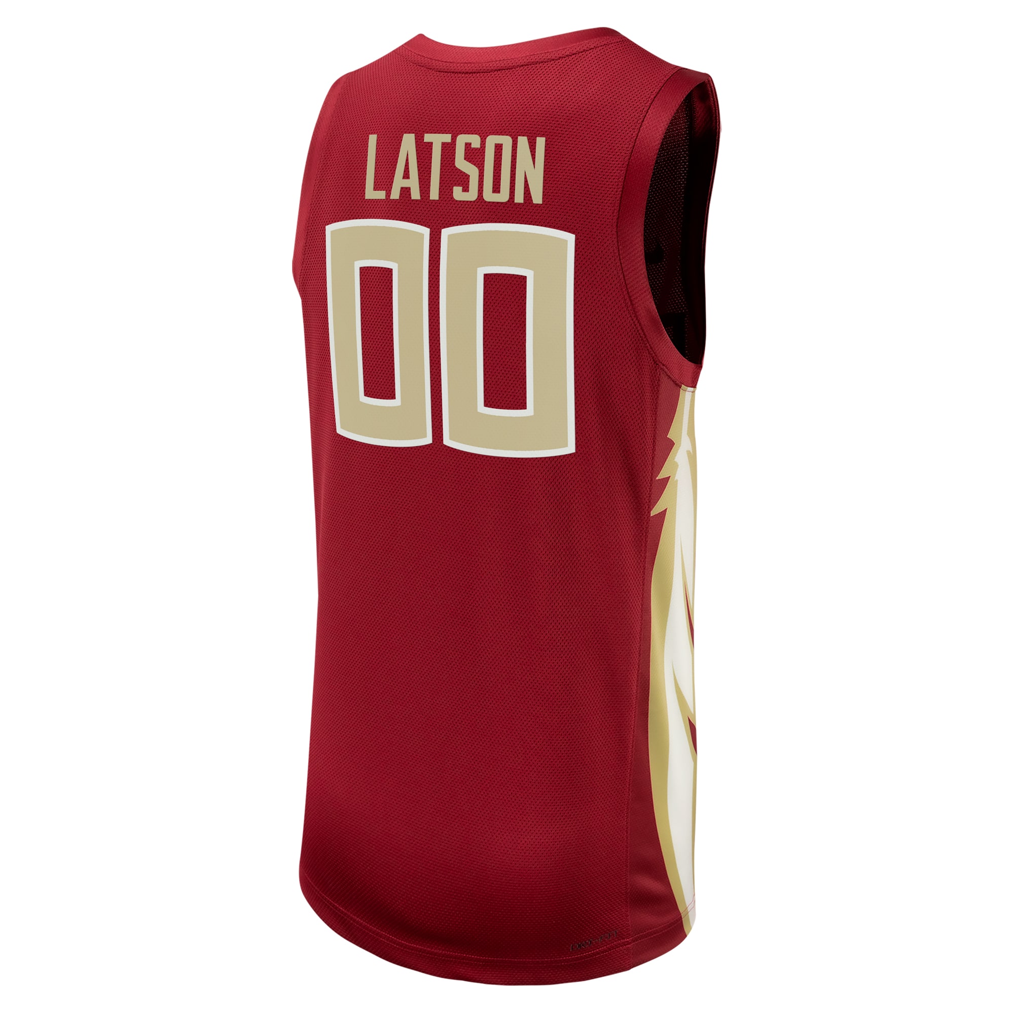 [NJP] Ta niya Latson Florida State Seminoles NIL Women's Basketball Replica Player Jersey - Garnet