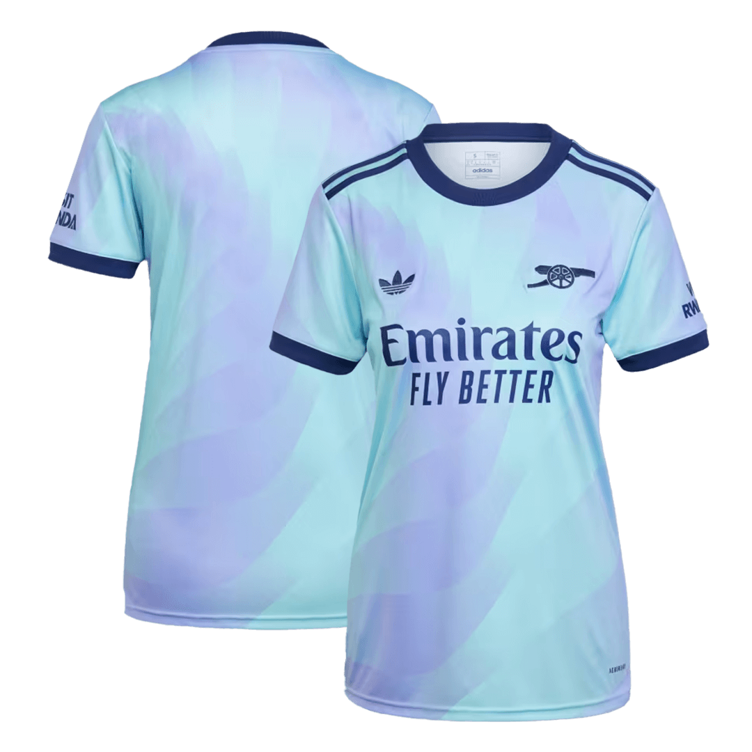 Women's Arsenal Third Away Soccer Jersey 2024/25 Authentic Kit