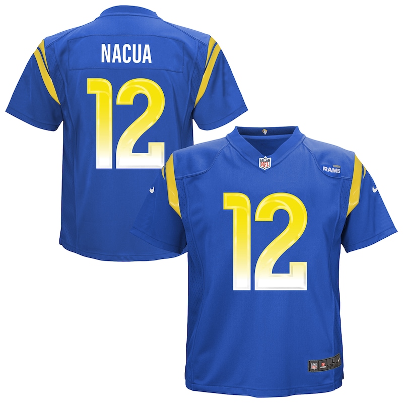 None Puka Nacua LA Rams Genuine Replica Jersey Game Day Wear