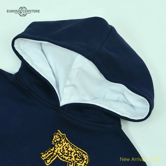 Kids Argentina Hoodie - Navy/White