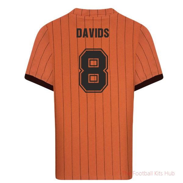 Netherlands 1983 Home Retro Shirt (DAVIDS 8)