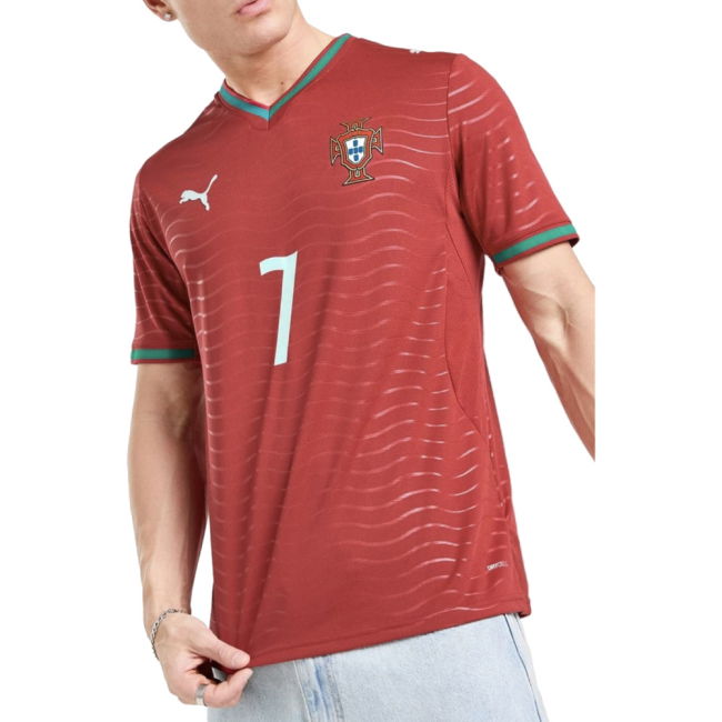 2026-2027 Portugal Ronaldo Home Shirt Euro Holland Holland