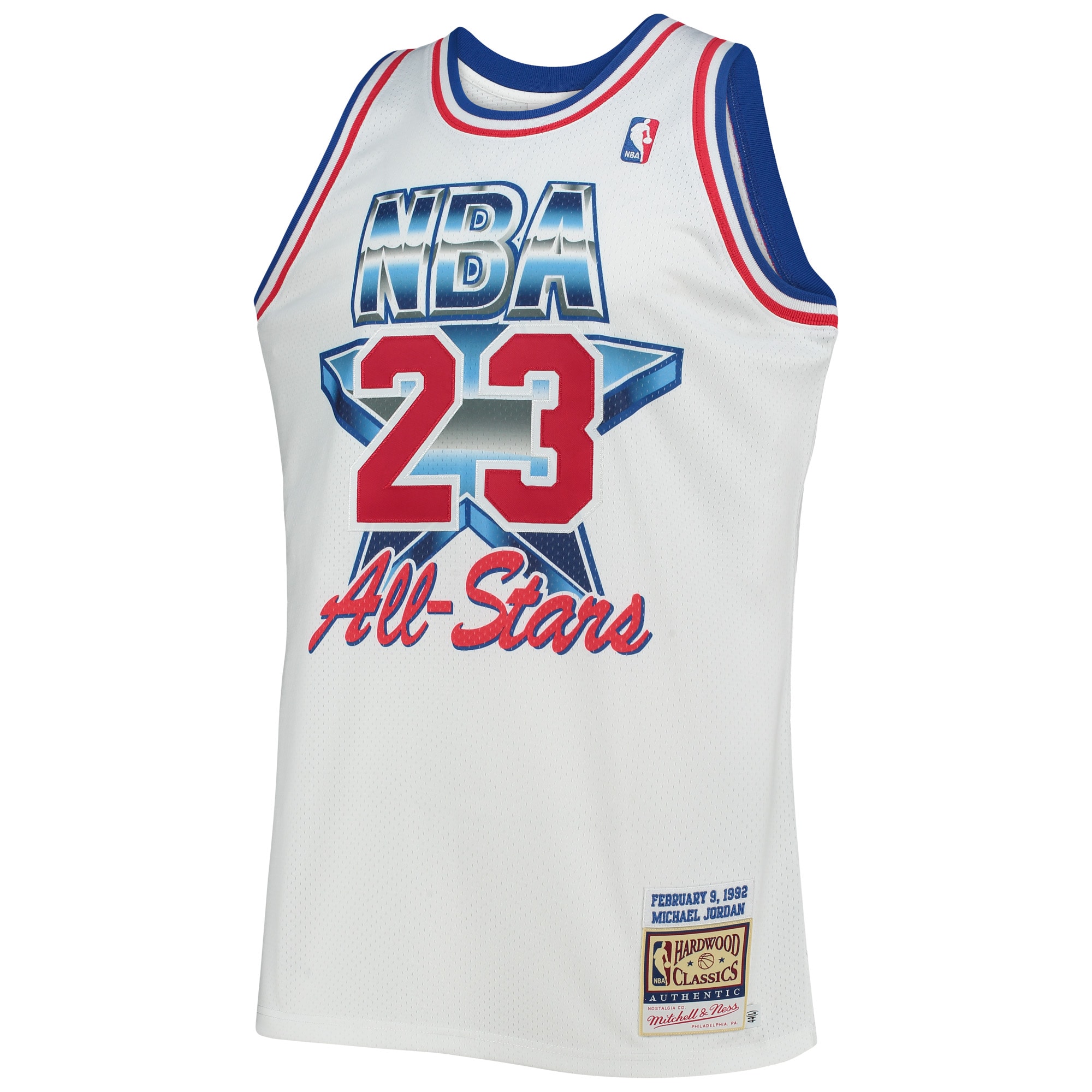 [DDG] Michael Jordan Eastern Conference Hardwood Classics 1992 NBA All-Star Game Authentic Jersey - White