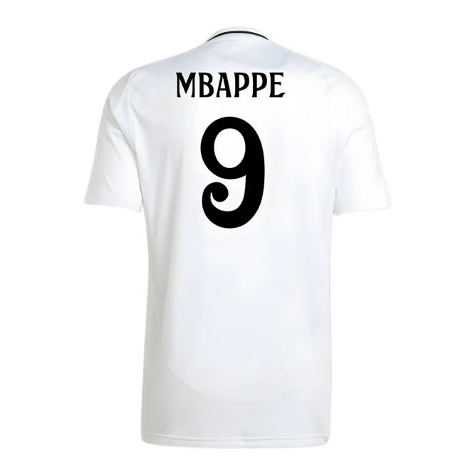 Real Madrid Team Traditional Home Soccer Jersey (1)