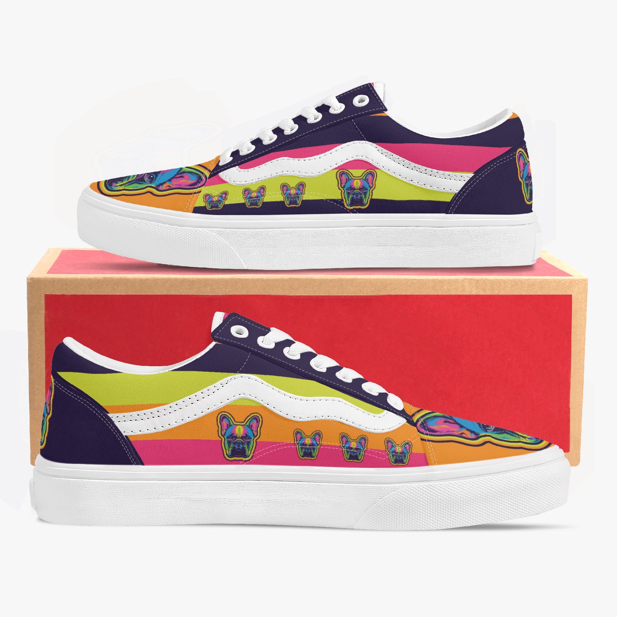 Bea - Trendy Low-Top Canvas Sneakers