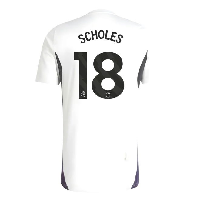 Ultra Comfort Dedicated Football Man Utd Training Jersey White Sch...