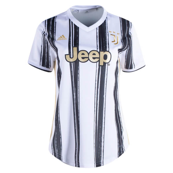 Juventus 20-21 Womens Home Soccer Jersey Shirt - Official Replica