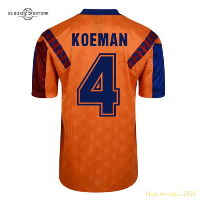 Exceptional Score Draw Cules 1992 Second Jersey (koeman 4)