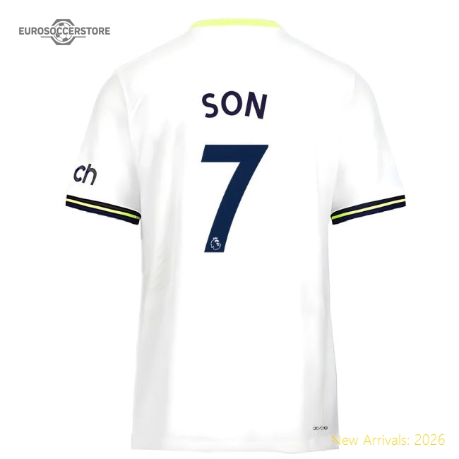First-class 2022-2023 Tottenham Hotspur Vapor Home Shirt (son 7)