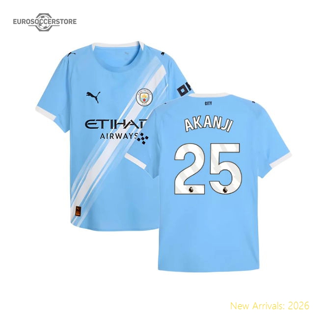 Man City Home Kit 2025-2026 Stadium Edition Jersey