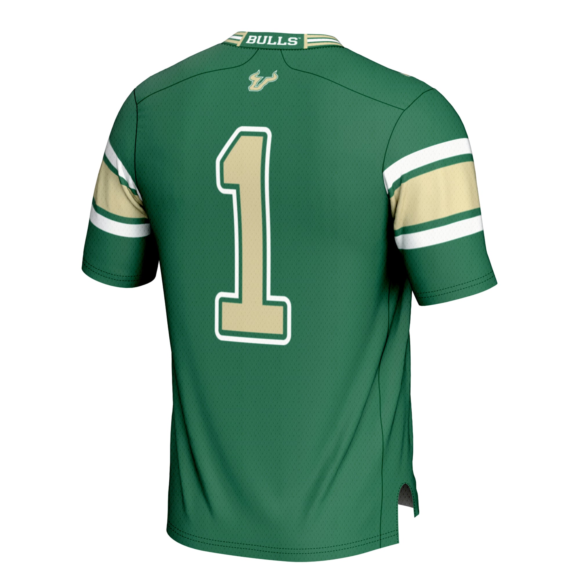 Youth #1 Green South Florida Bulls Football Jersey