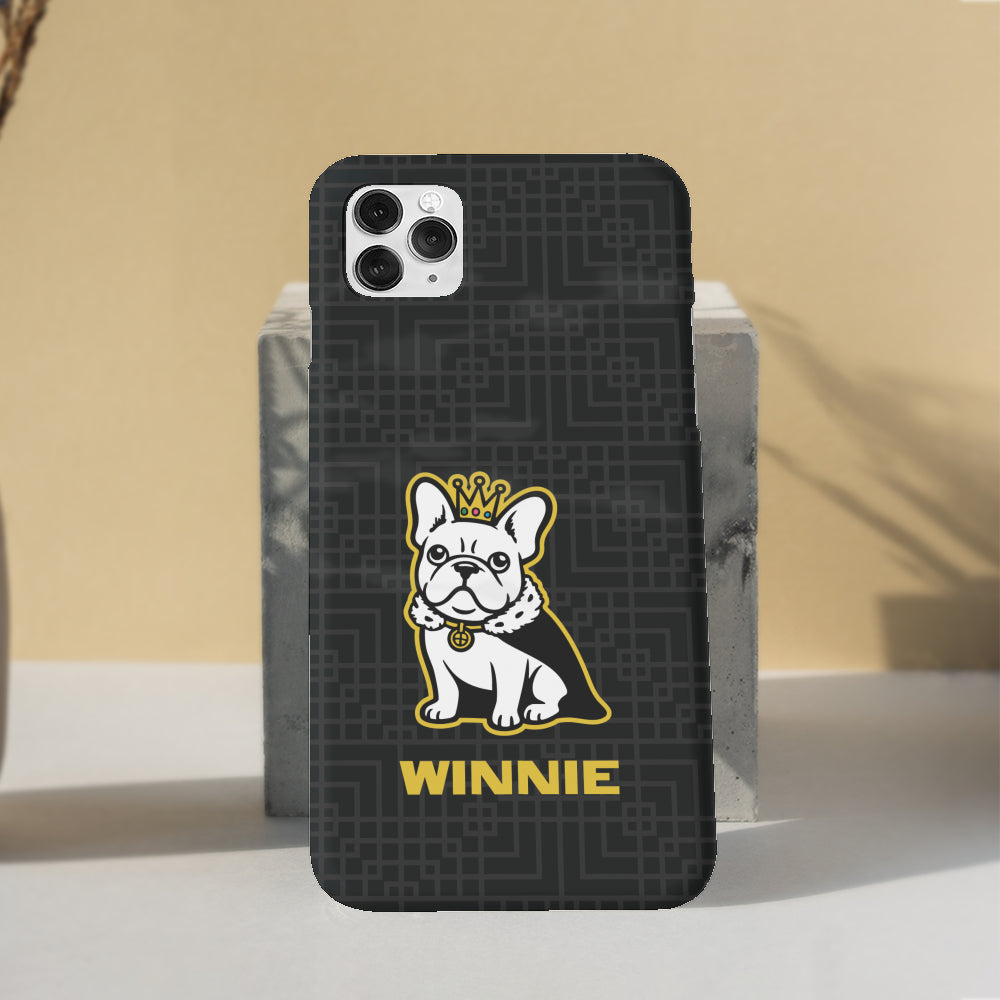 French Bulldog Dinky Personalized Phone Case For Iphone And Samsung Durable Dog Item