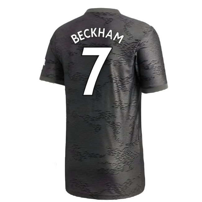Manchester United 2020-21 Away Shirt ((Excellent) L) (BECKHAM 7) (C...