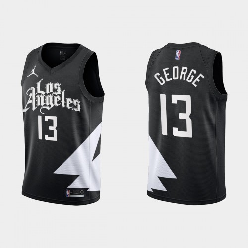 Black LAC Angeles Clippers #13 Nike Replica Jersey Basketball Jersey