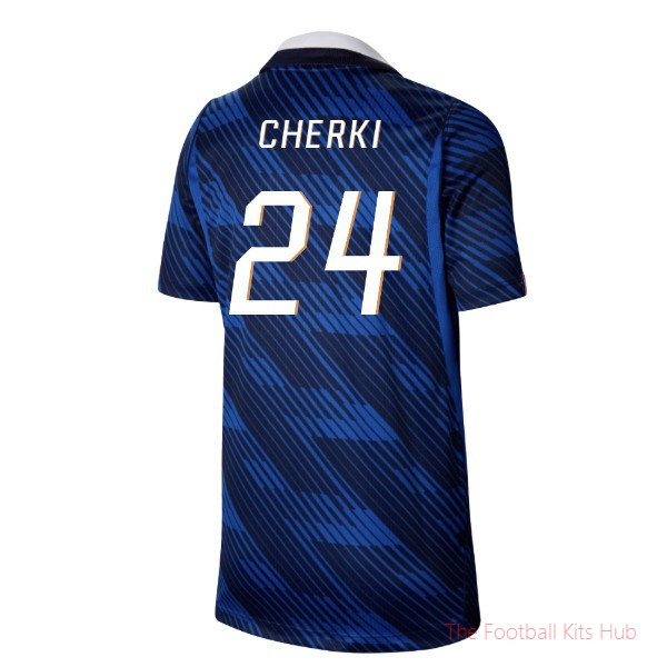 2026-2027 France Home Shirt (Kids) (Cherki 24)