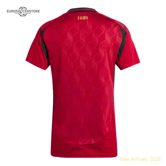 Belgium Home Kit 2024-2025 Supporter Wear Jersey Game Ready
