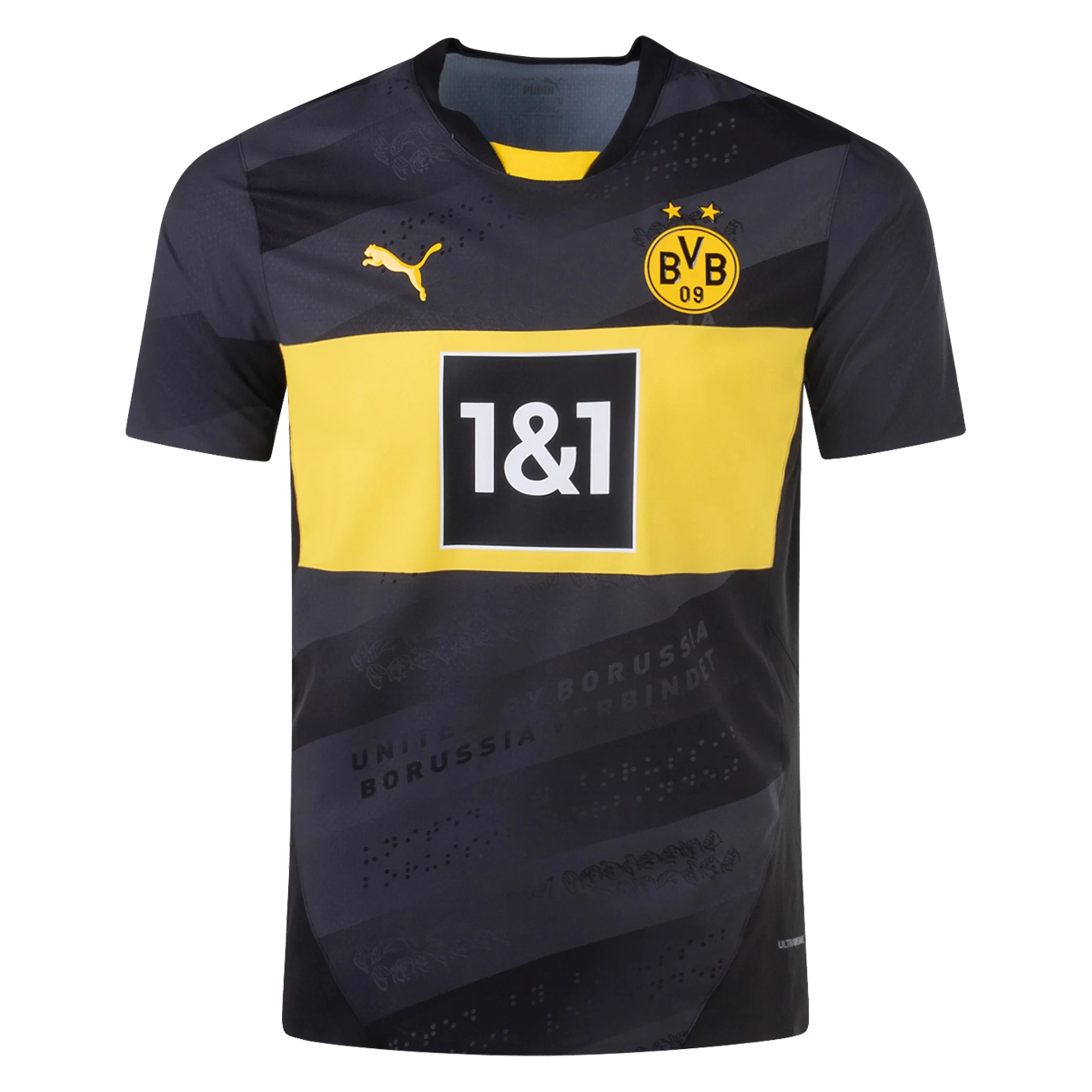 Borussia Dortmund Yellow) 2024-2025 UCL Away Jersey – Authentic Shirt