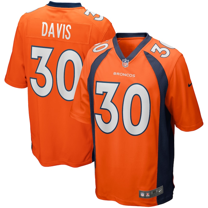 None Terrell Davis DEN Broncos Budget-Friendly Authentic Jersey
