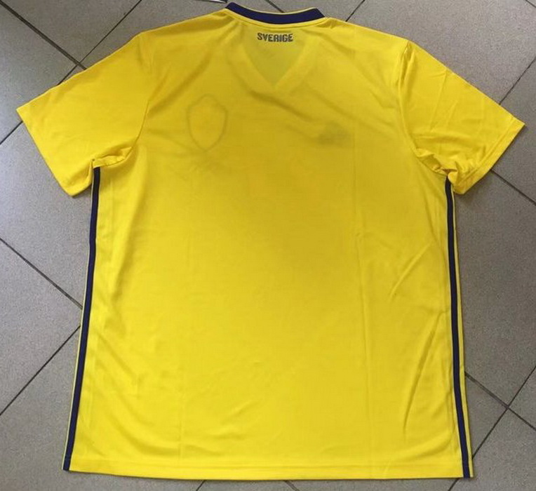 Sweden Home 2018 World Cup Soccer Jersey Shirt - World Cup Collection