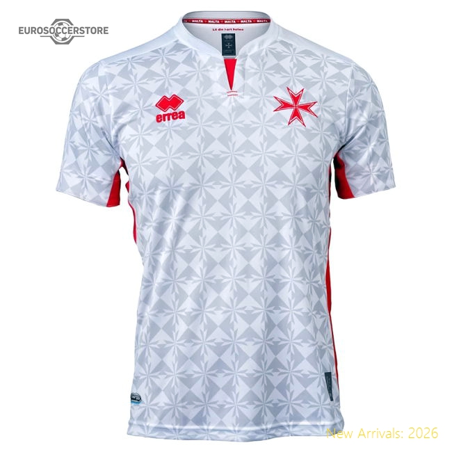 Malta Away Kit 2022-2023 Fan Style Jersey For Match Days