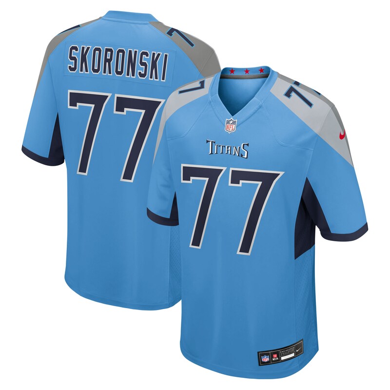 None Peter Skoronski Star Player TEN Titans Authentic Jersey