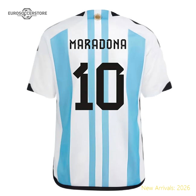 Premium Kids Football Team Maradona Jersey 2024-2025 Soft-touch