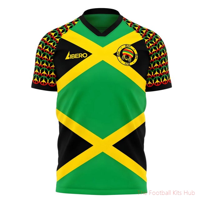 Jamaica Marley Concept Football Shirt (Libero)