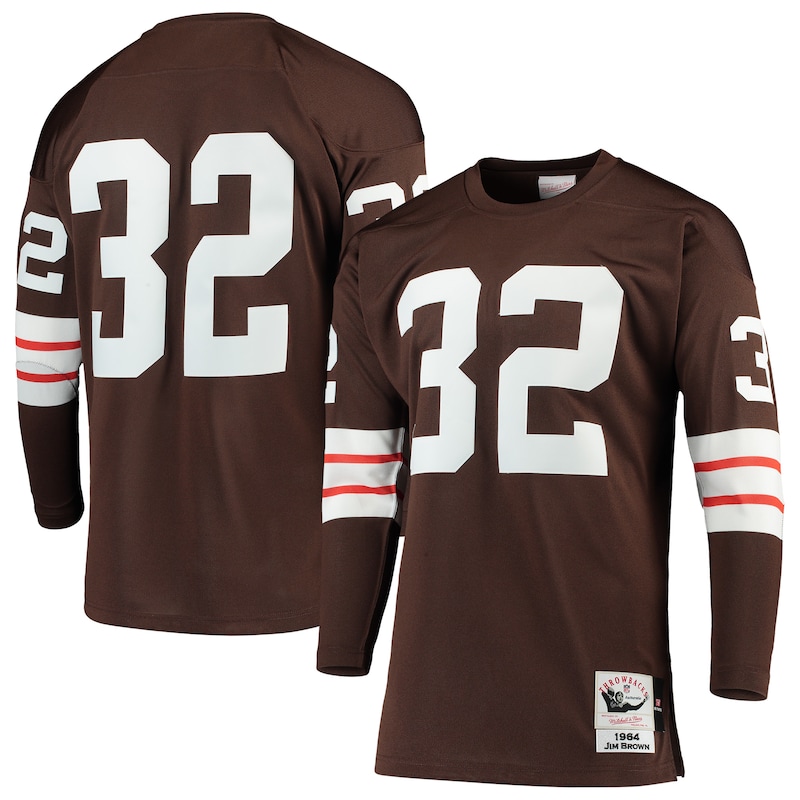None Jim Brown CLE Browns Cost-Effective Fan Apparel Game Day Wear