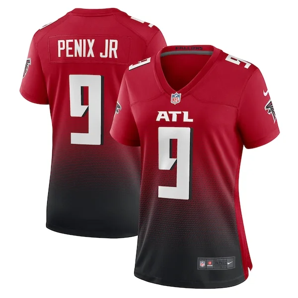 None Michael Penix Game Jersey - Red | NFL Player Jersey | NFL Footbal