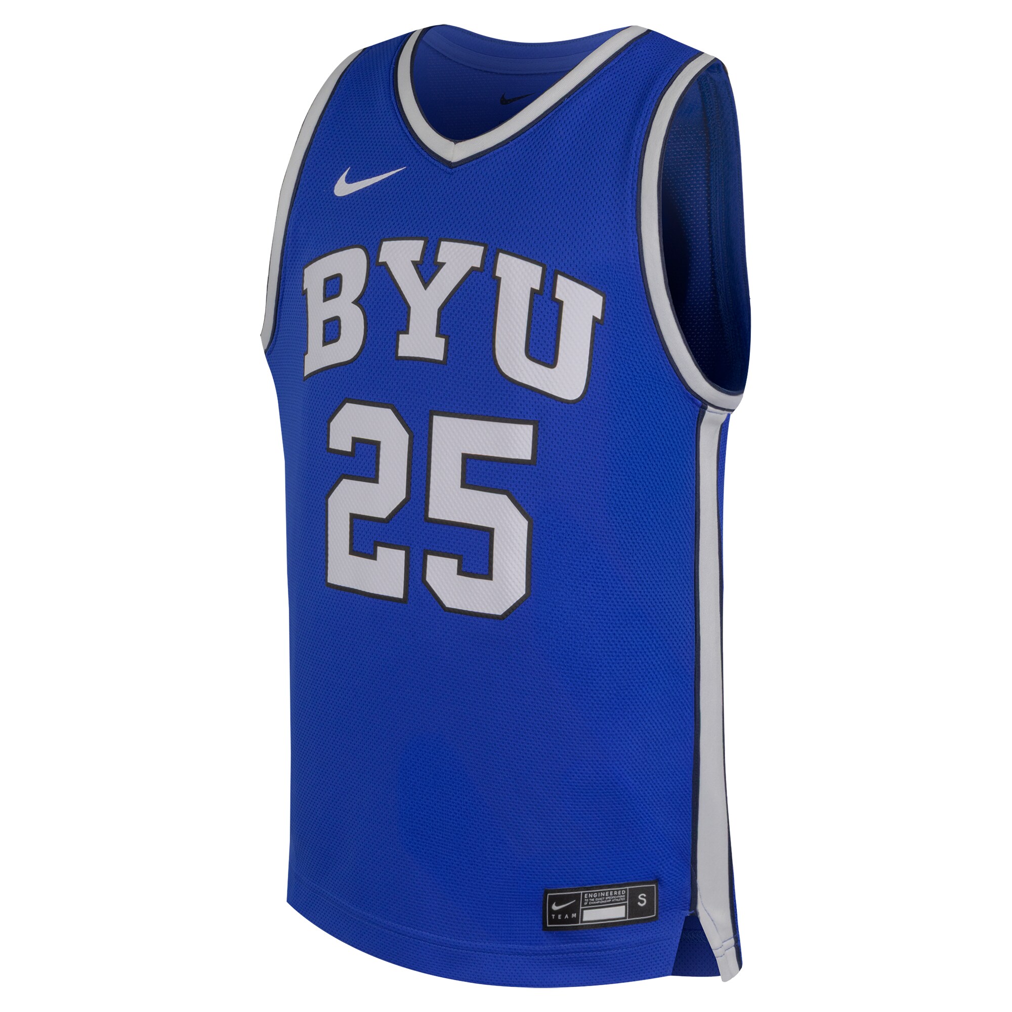 [NJP] BYU Cougars Youth Replica Basketball Jersey - Royal