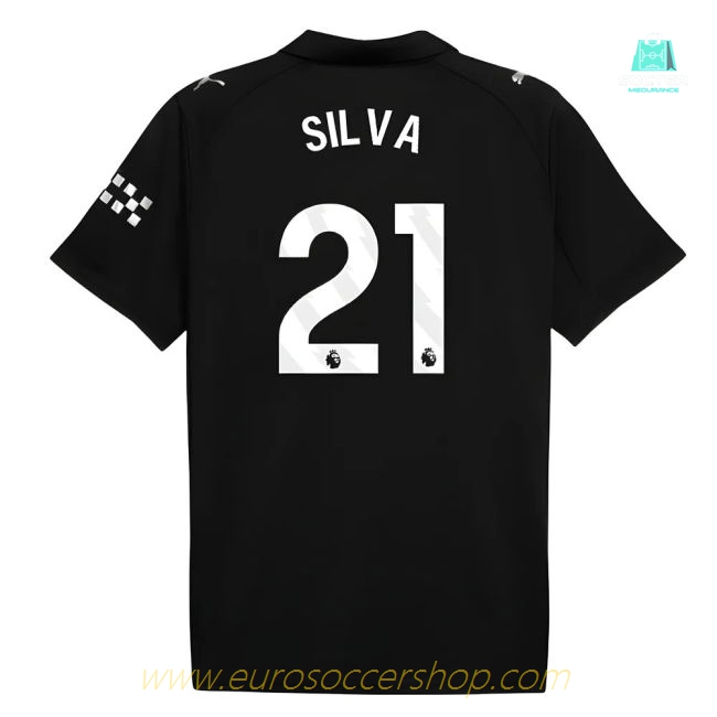 2025-2026 Man City Away Shirt (Silva 21)