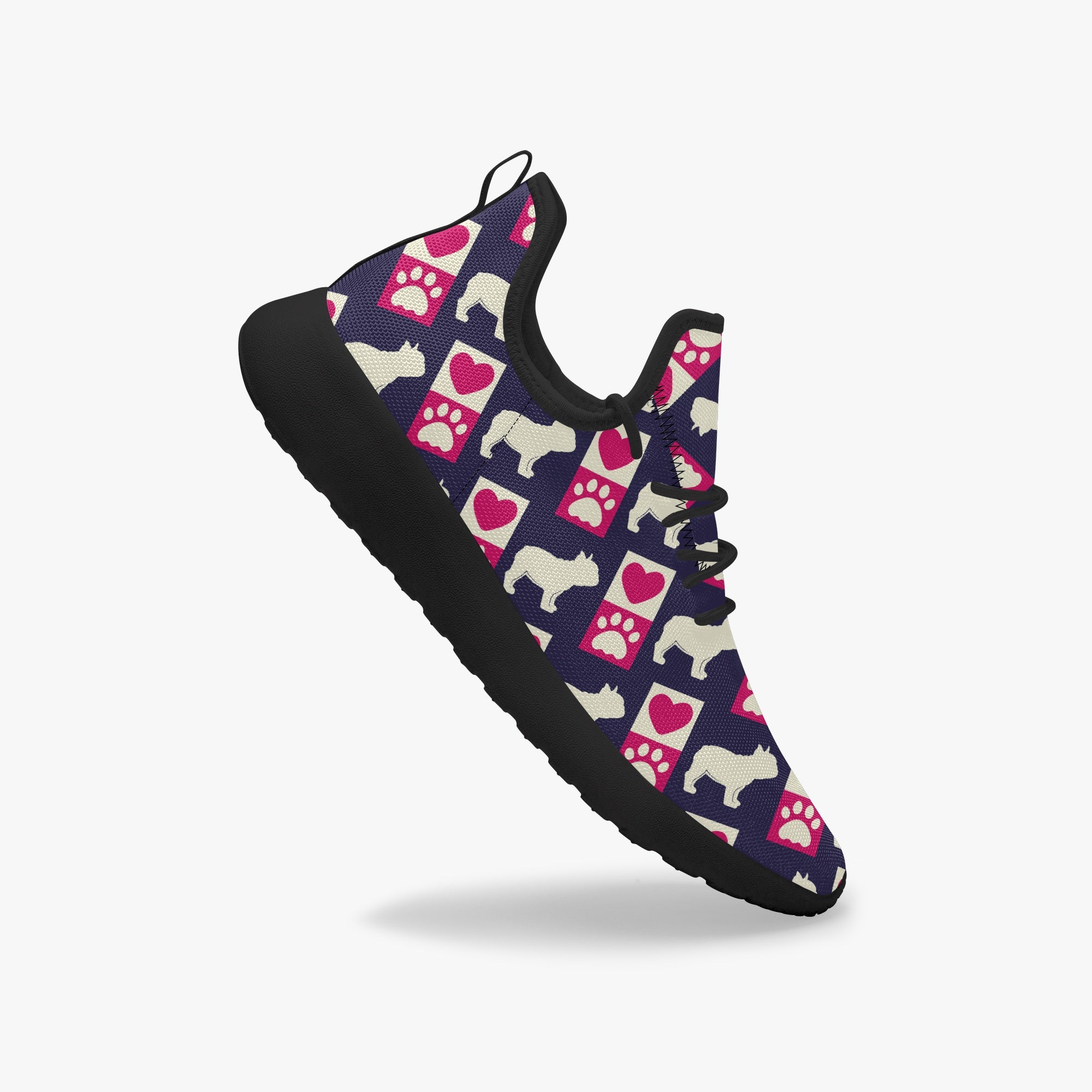 French Bulldog Lover Champ Classic Sneakers Trendy Casual Footwear