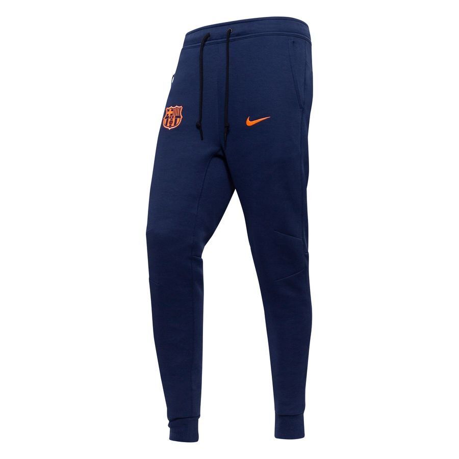 Barcelona Sweatpants Nsw Tech Fleece 3rd Midnight Navy/bright Mango