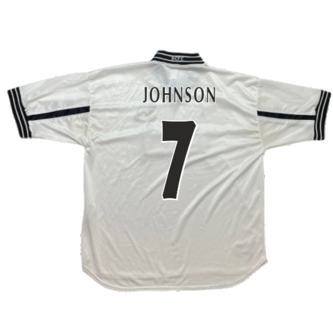 Match Quality Die-hard Derby Home Shirt Very Good Xxl Johnson #7 M...