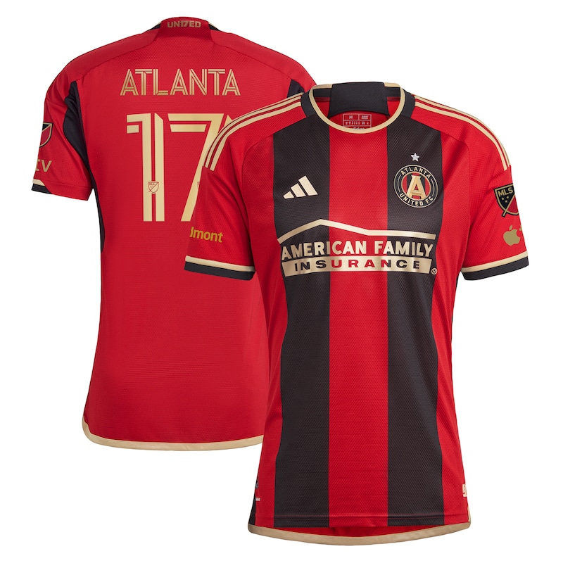 Breathable Atlanta United Men's 2023 Authentic Jersey - Authentic...