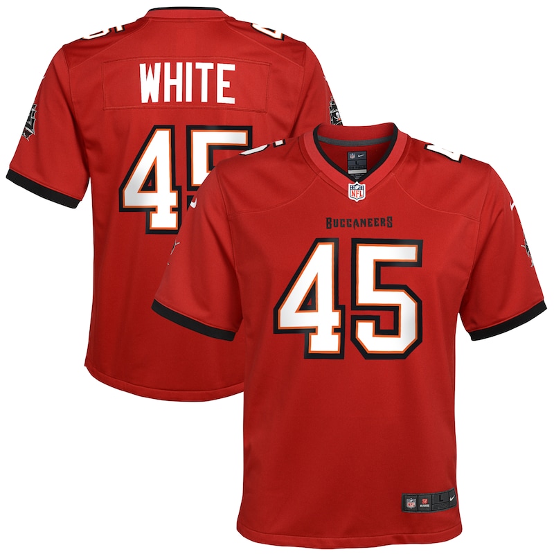 None Devin White TB Buccaneers Authentic Fan Favorite Game Day Wear
