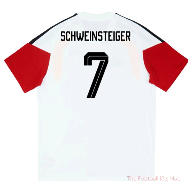 2026-2027 Germany Training Tee (White) (Schweinsteiger 7)