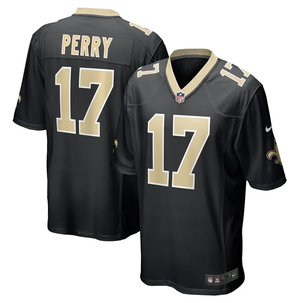 Performance New Orleans Saints Game Jersey - Premium Black NFL Fan ...