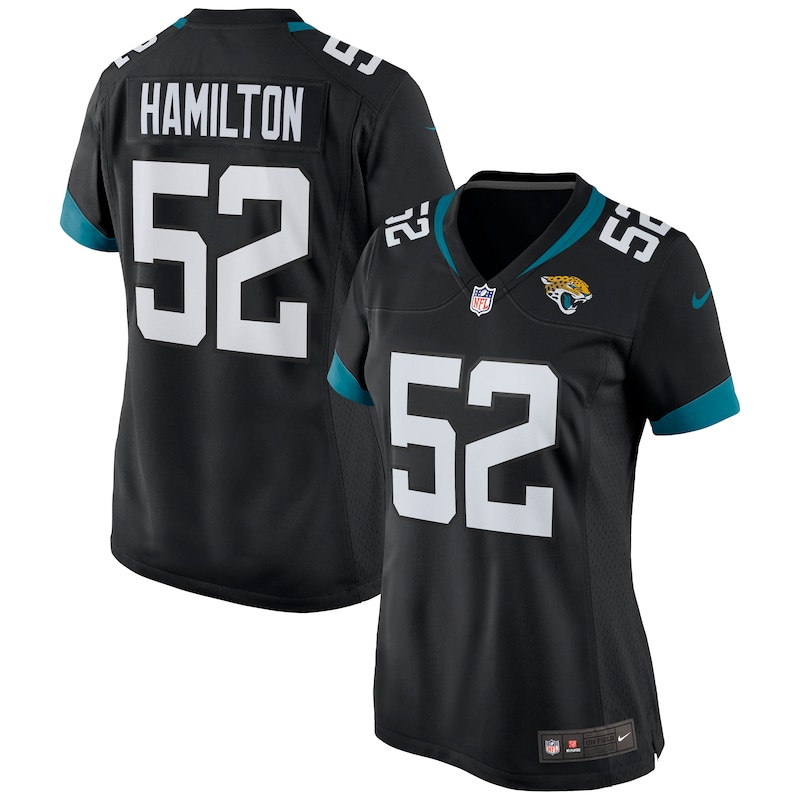 None DaVon Hamilton JAX Jaguars Classic Game-Ready Jersey Football App
